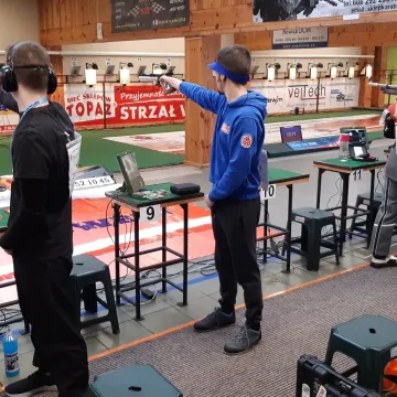 Pistoleciarze z OKSS „10-tka” na Ogólnopolskim Zlocie Orlików