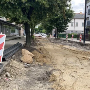 Jak postępują prace przy przebudowie ulicy Fabianiego?