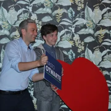 Robert Biedroń poparł Dawida Wawrykę