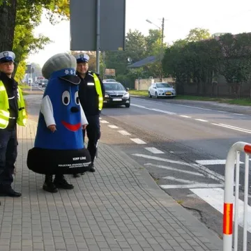 Przypominali, jak bezpiecznie dotrzeć do szkoły