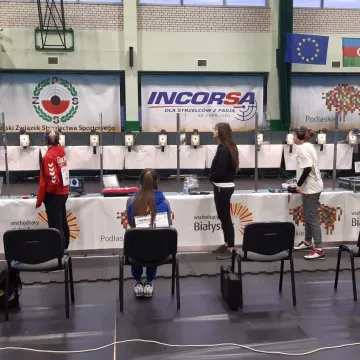 Strzelcy z Radomska na międzynarodowym turnieju w Białymstoku