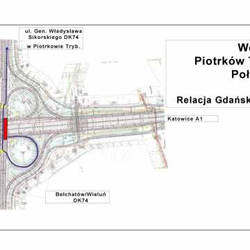 Zmiany na węzłach A1 w PiotrkowieTrybunalskim