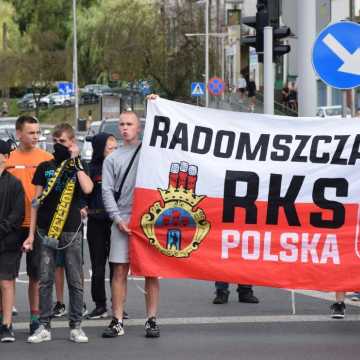 Kibice RKS Radomsko oddali hołd powstańcom warszawskim