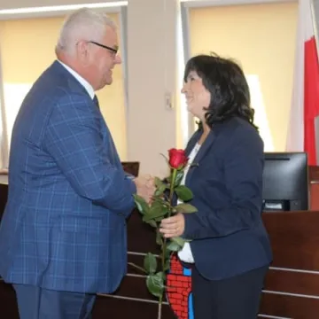 Ślubowanie radnej Grażyny Strojkowskiej