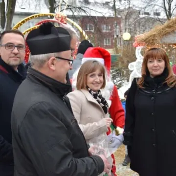 Miejska Wigilia na placu 3 Maja w Radomsku