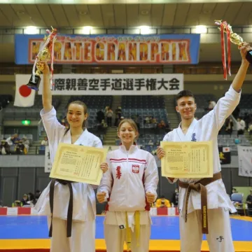 Weronika Mazur na podium w Tokio
