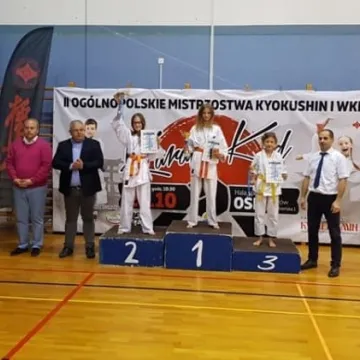 „Karate Kid” w Wołowie – cztery medale dla Akademii Karate Kyokushin Radomsko