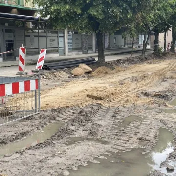 Jak postępują prace przy przebudowie ulicy Fabianiego?