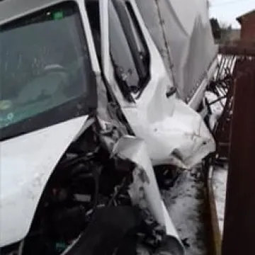 Strażak ochotnik ratował poszkodowanego w wypadku