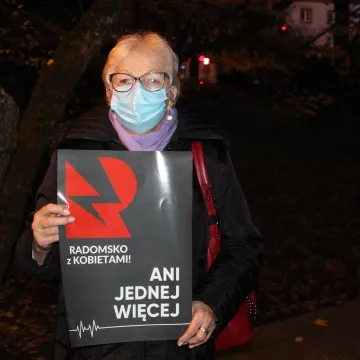 Manifestacja „Ani jednej więcej!” w Radomsku