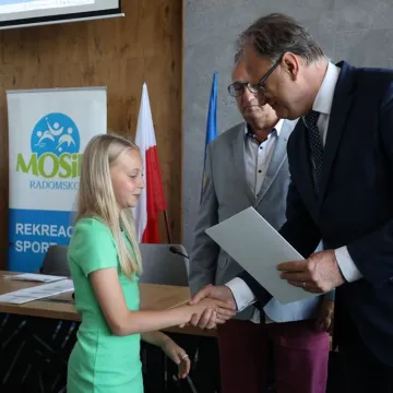 Prezydent Radomska wręczył stypendia sportowe