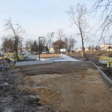 Rewitalizacja parku przy ul. Sierakowskiego na ukończeniu