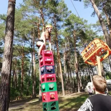 Biwak uczniów z Mechanika 