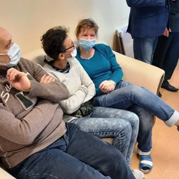 Podopieczni Środowiskowego Domu Samopomocy obdarowani „Myśliwską Paczką”