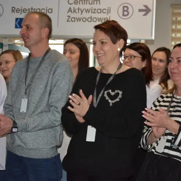 Życzenia dla pracowników PUP w Radomsku