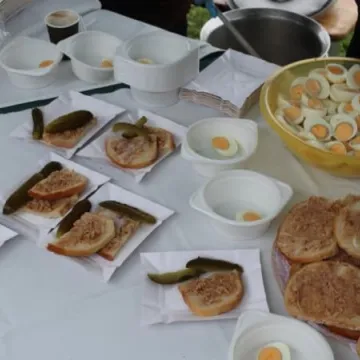 Parafianie przybyli na festyn