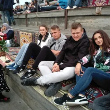 Uczniowie z Mechanika w Stambule