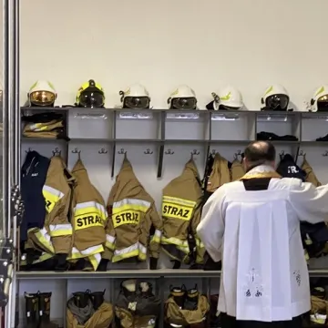 [WIDEO] Nowy garaż dla OSP w Dąbrówce oddany do użytku