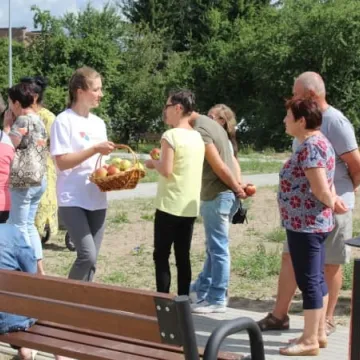 Oficjalne otwarcie skweru na Miłaczkach