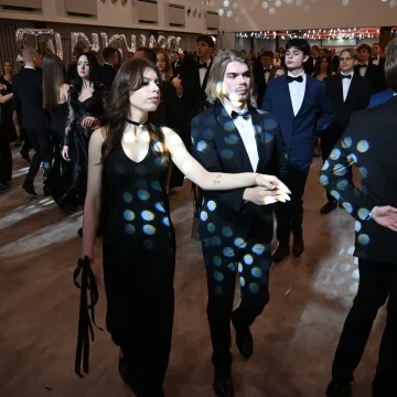 Studniówka maturzystów I LO w Radomsku