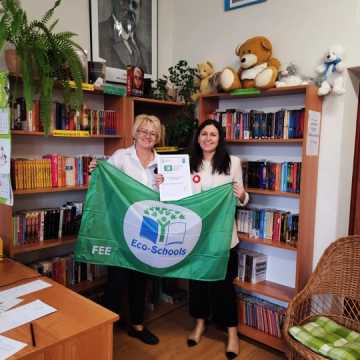 Zielona flaga dla PSP nr 4 w Radomsku