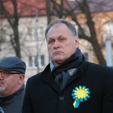 Radomsko: Wiec solidarności z Ukrainą