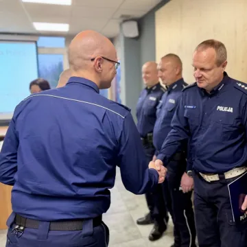 Policjanci z Radomska wyróżnieni za wzorową służbę