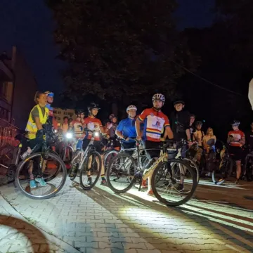 Nocny Rajd Rowerowy na pożegnanie wakacji