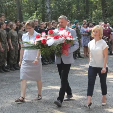 Upamiętnili partyzantów spod Ewiny