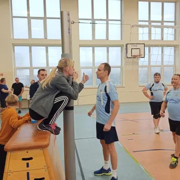 Służby mundurowe rywalizowały w hali sportowej