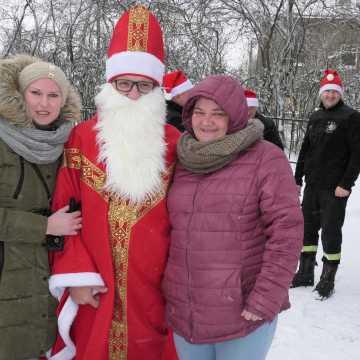 Święty Mikołaj odwiedził Strzałków