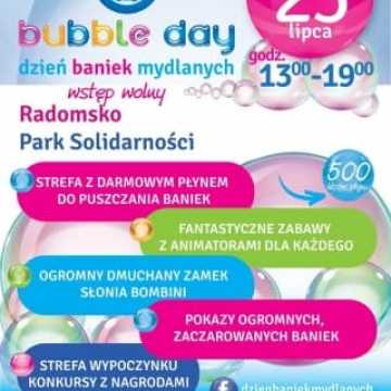 Bubble Day – dzień baniek mydlanych w Radomsku