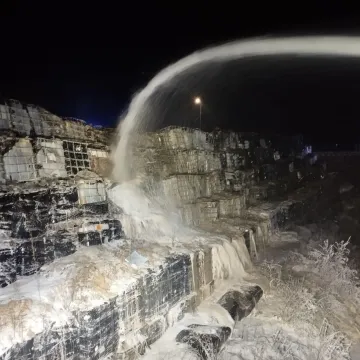 200 m² składowiska odpadów objęte pożarem w Płoszowie