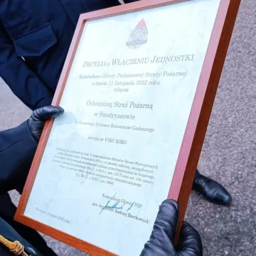 OSP Smotryszów włączona do KSRG