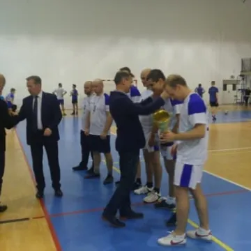 Policjanci rywalizowali na boisku  