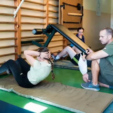 Rekruci WOT szkolą się w Łasku