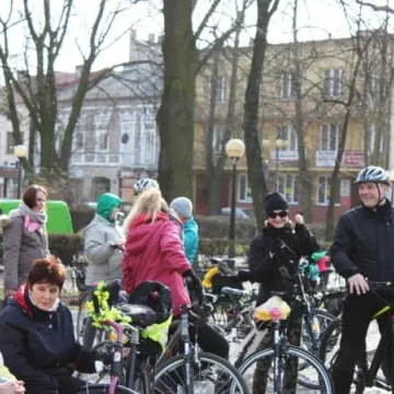 Powitali wiosnę na rowerach 