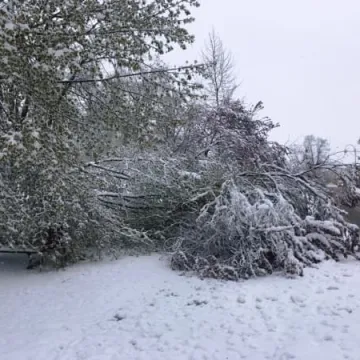Zima powróciła. Miasto bez prądu i wody 