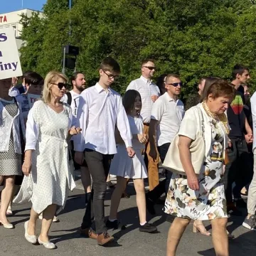 Ulicami Radomska przeszedł Marsz dla Życia i Rodziny