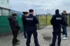 Przed startem rundy wiosennej IV ligi. Policjanci sprawdzili infrastrukturę miejskiego stadionu