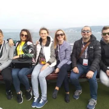 Uczniowie z Mechanika w Stambule