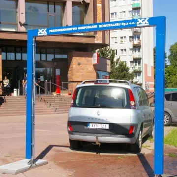 W Radomsku pojawiły się kurtyny wodne