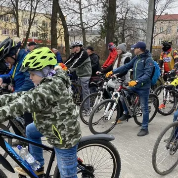 Rowerzyści z Radomska pożegnali zimę