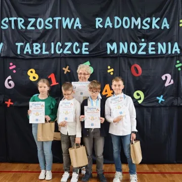 Tabliczka mnożenia nie jest im straszna
