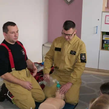 „Czad i ogień – obudź czujność” – akcja w szkole w Strzałkowie