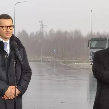 Premier Mateusz Morawiecki na otwarciu kolejnych odcinków A1