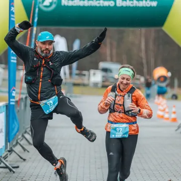 Trail Kamieńsk w błocie zamiast śniegu