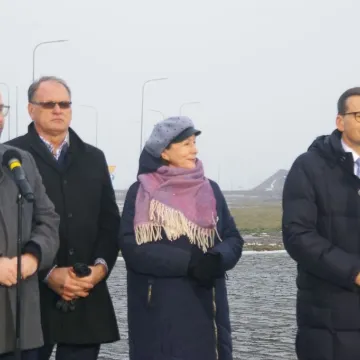 Premier Mateusz Morawiecki na otwarciu kolejnych odcinków A1