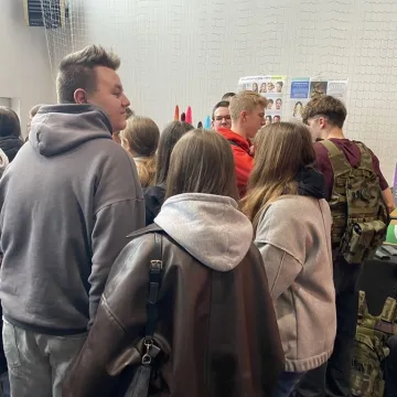 Tłumy na targach edukacyjnych w Radomsku