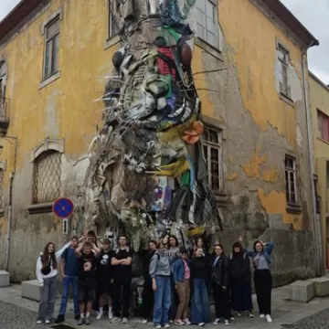 Zakończenie stażu uczniów ZSE z certyfikatami